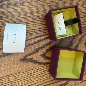 Gucci Purple and Green Box